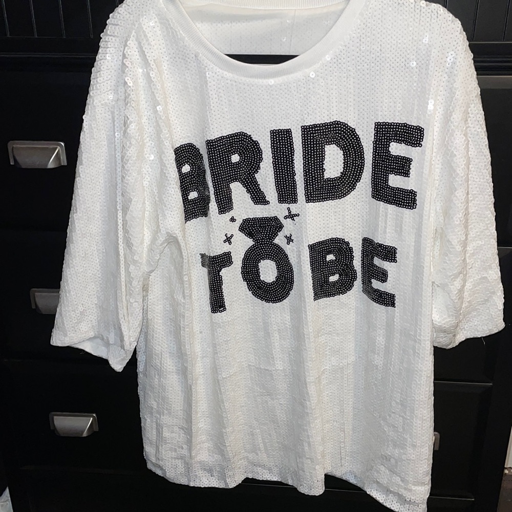 Bride to Be tshirt dress